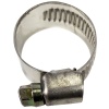 Хомут червячный 16-25 мм, нержавейка, "MAXIMUM"  (кратно 150 шт) (2626)